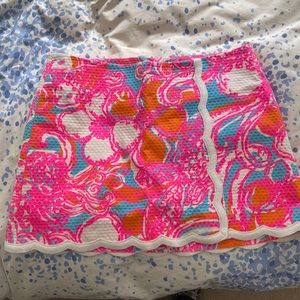 Lilly Pulitzer skort- size 8